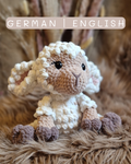 Häkelanleitung Schaf Flocke | Crochet pattern sheep Flocke