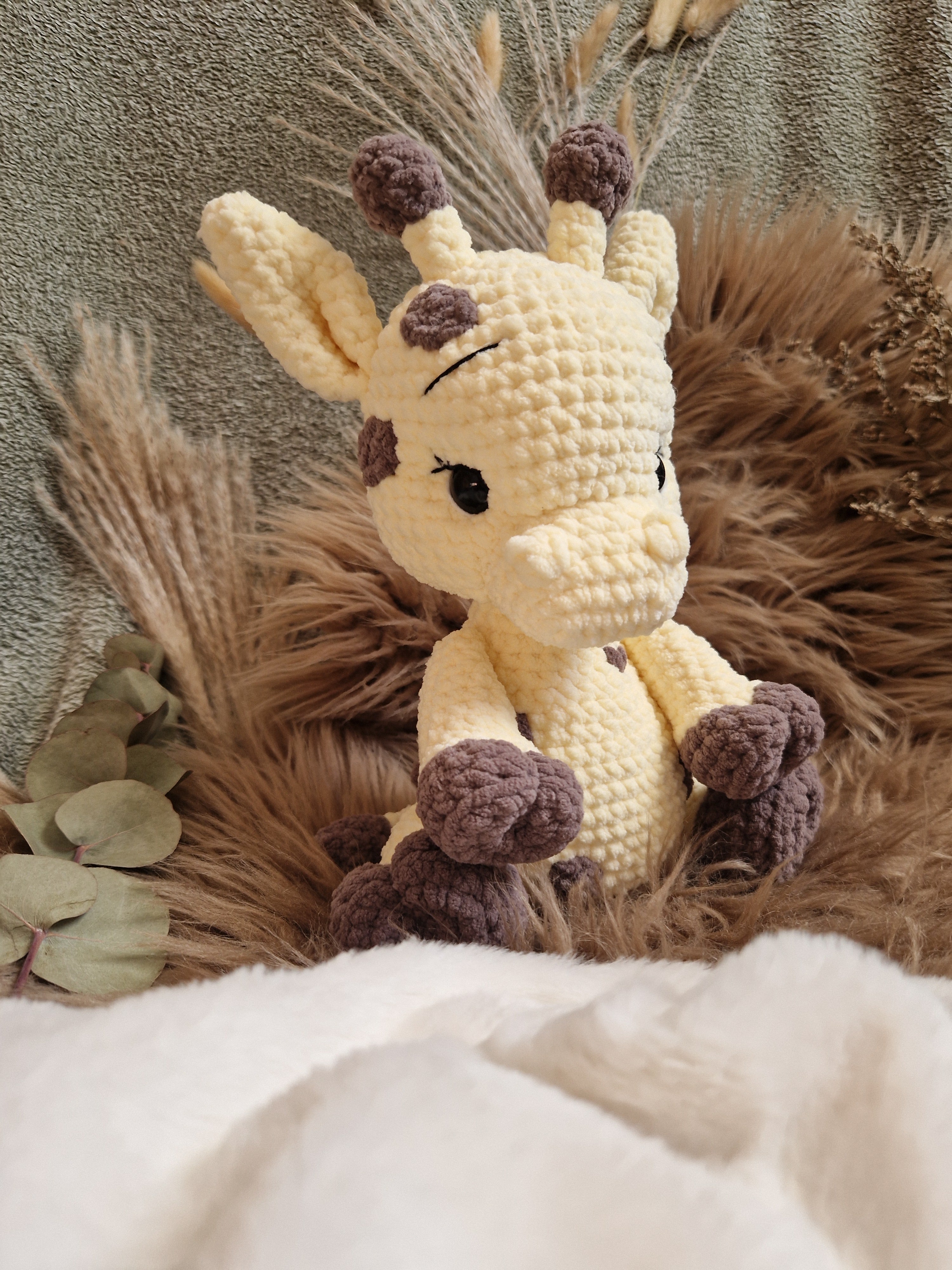 Häkelanleitung Giraffe Gesa | Crochet pattern giraffe Gesa