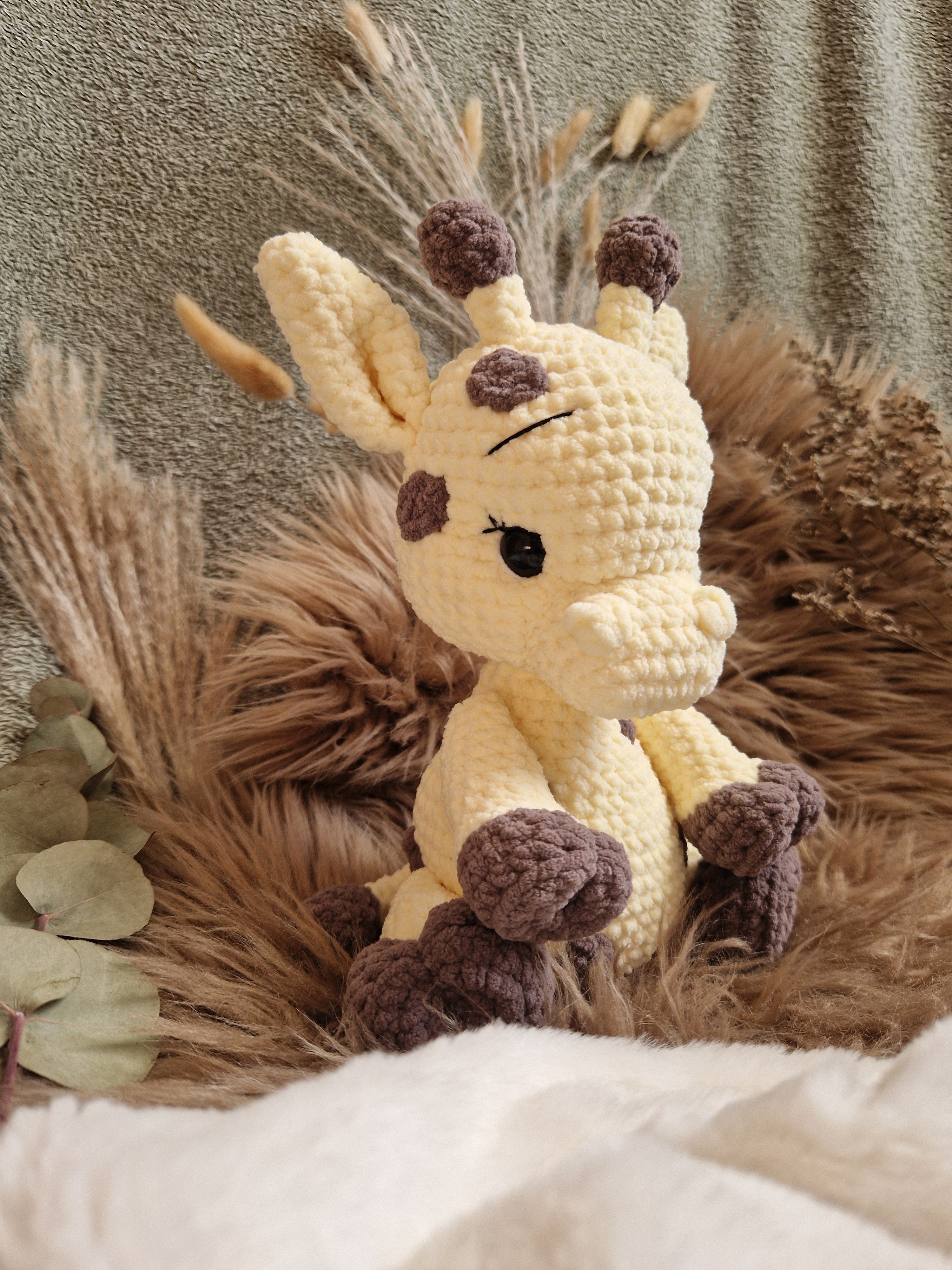 Häkelanleitung Giraffe Gesa | Crochet pattern giraffe Gesa