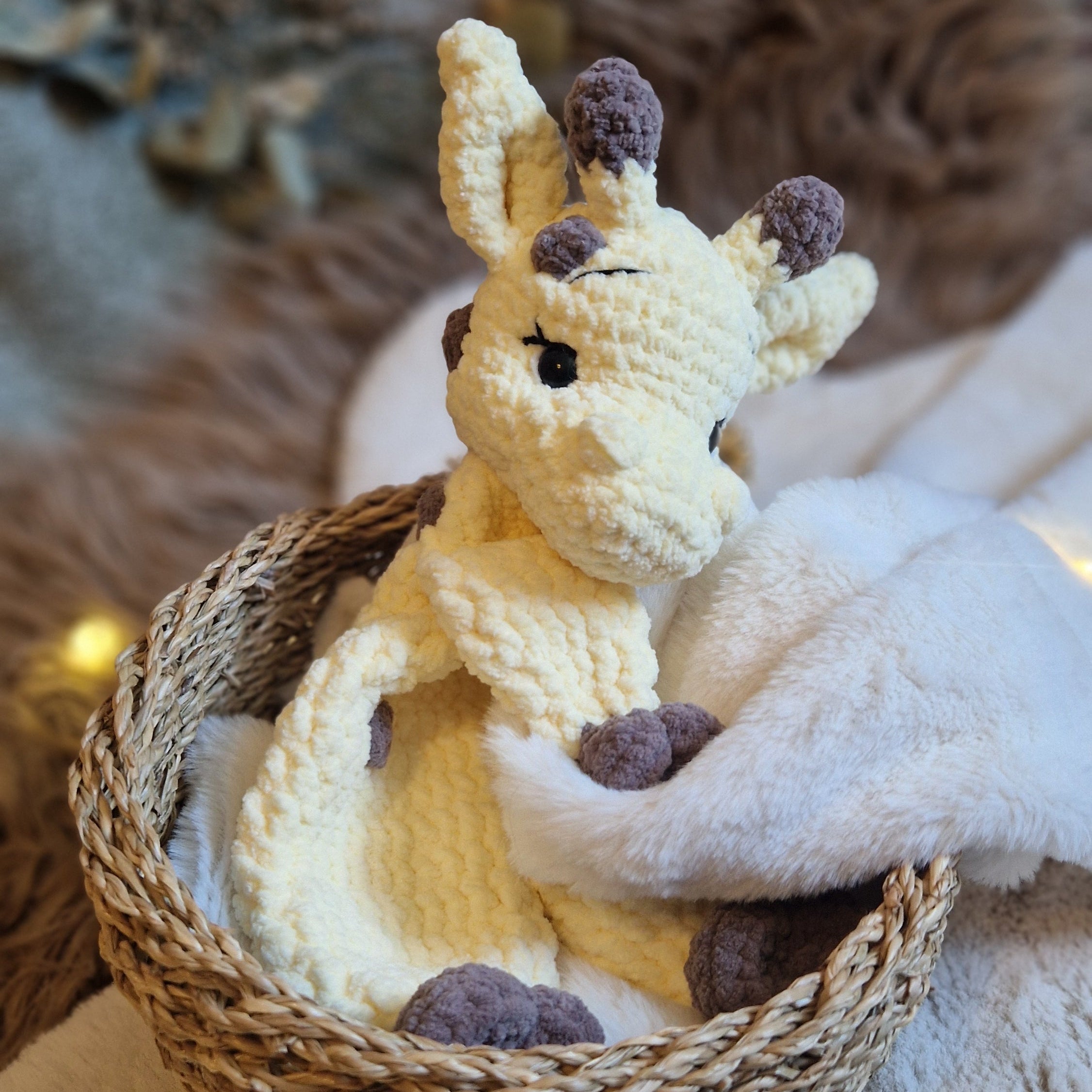 Gehäkeltes Schmusetier | Giraffe „Gesa"