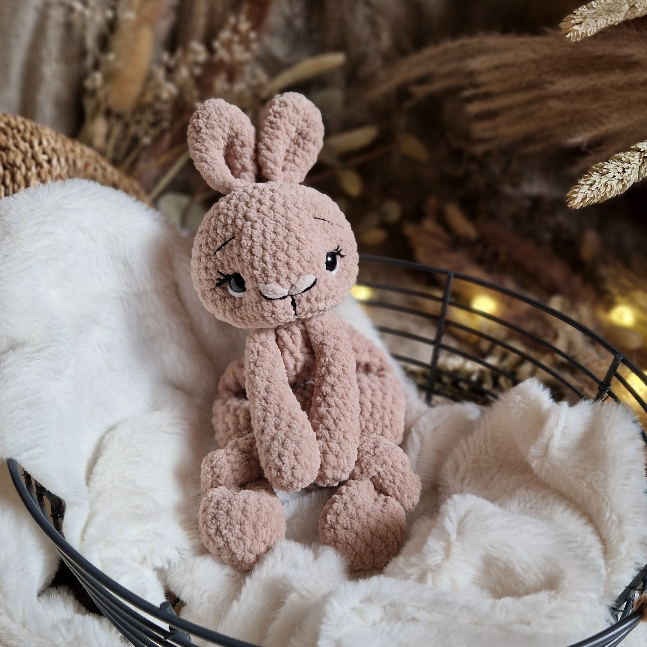 Gehäkeltes Schmusetier | Hase „Hedi"