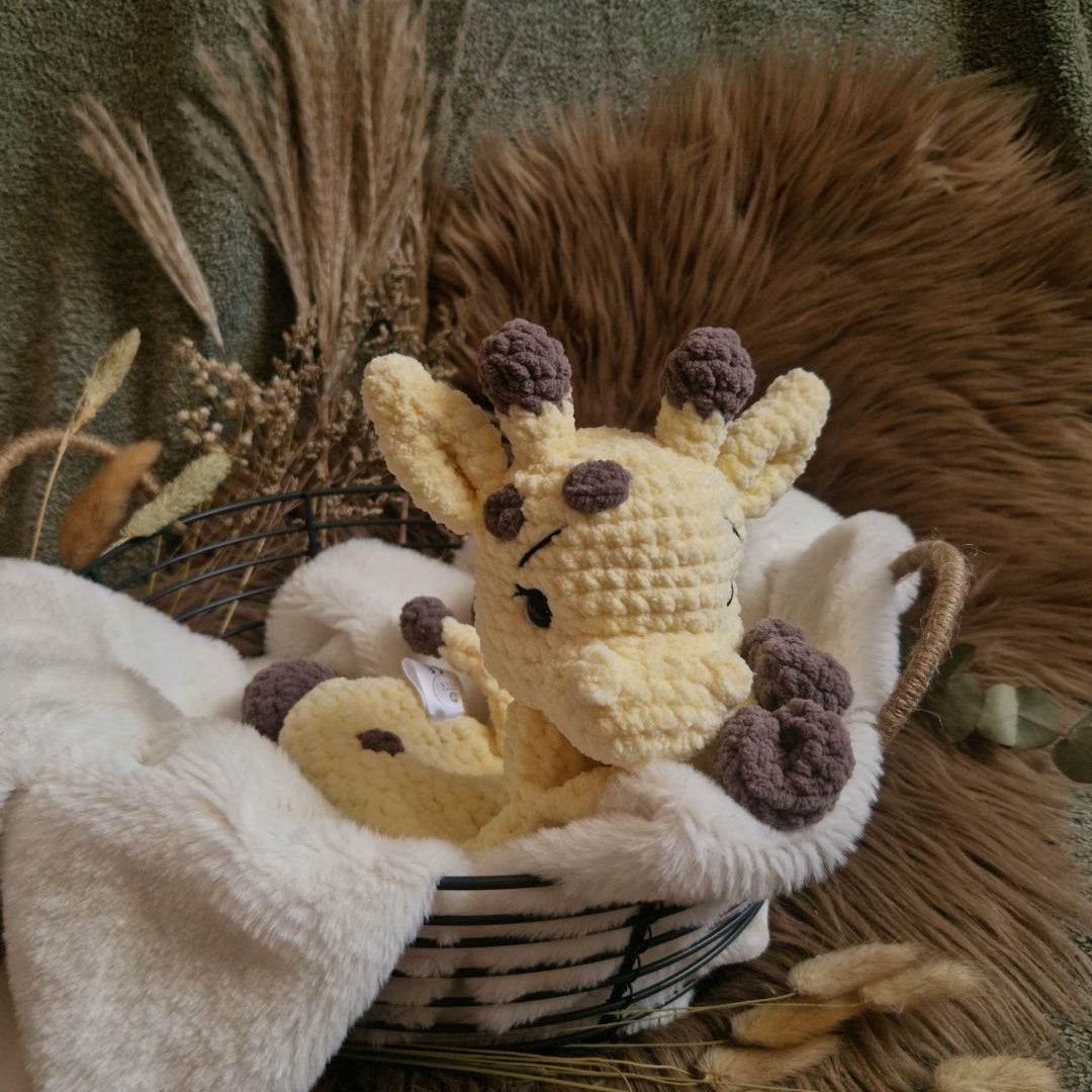 Gehäkeltes Schmusetier | Giraffe „Gesa"