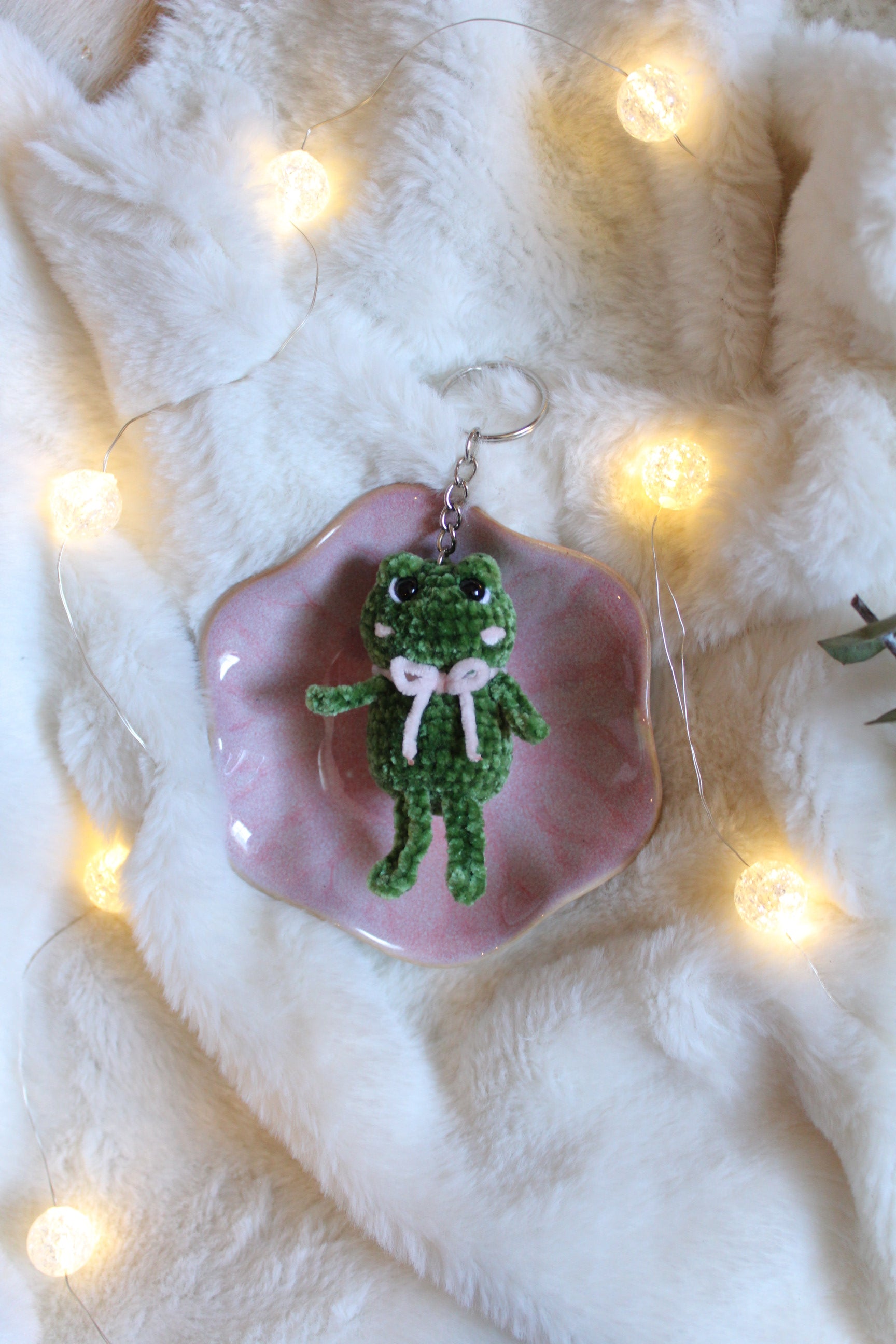 Schlüsselanhänger Frosch