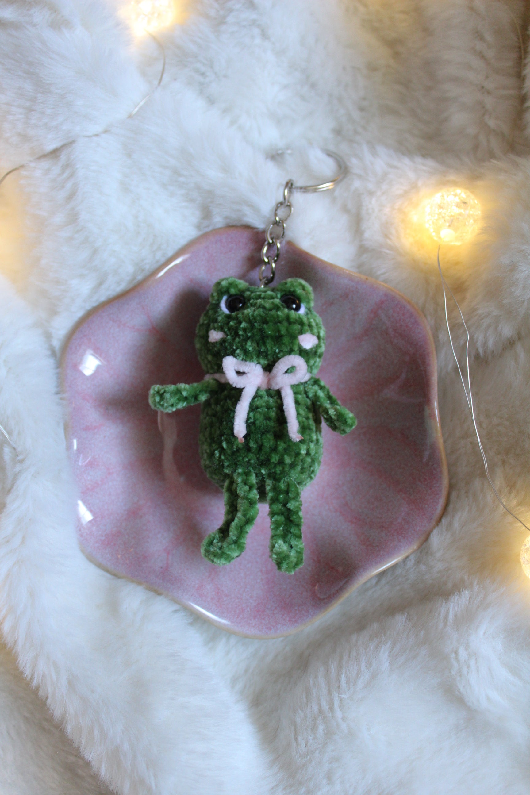 Schlüsselanhänger Frosch