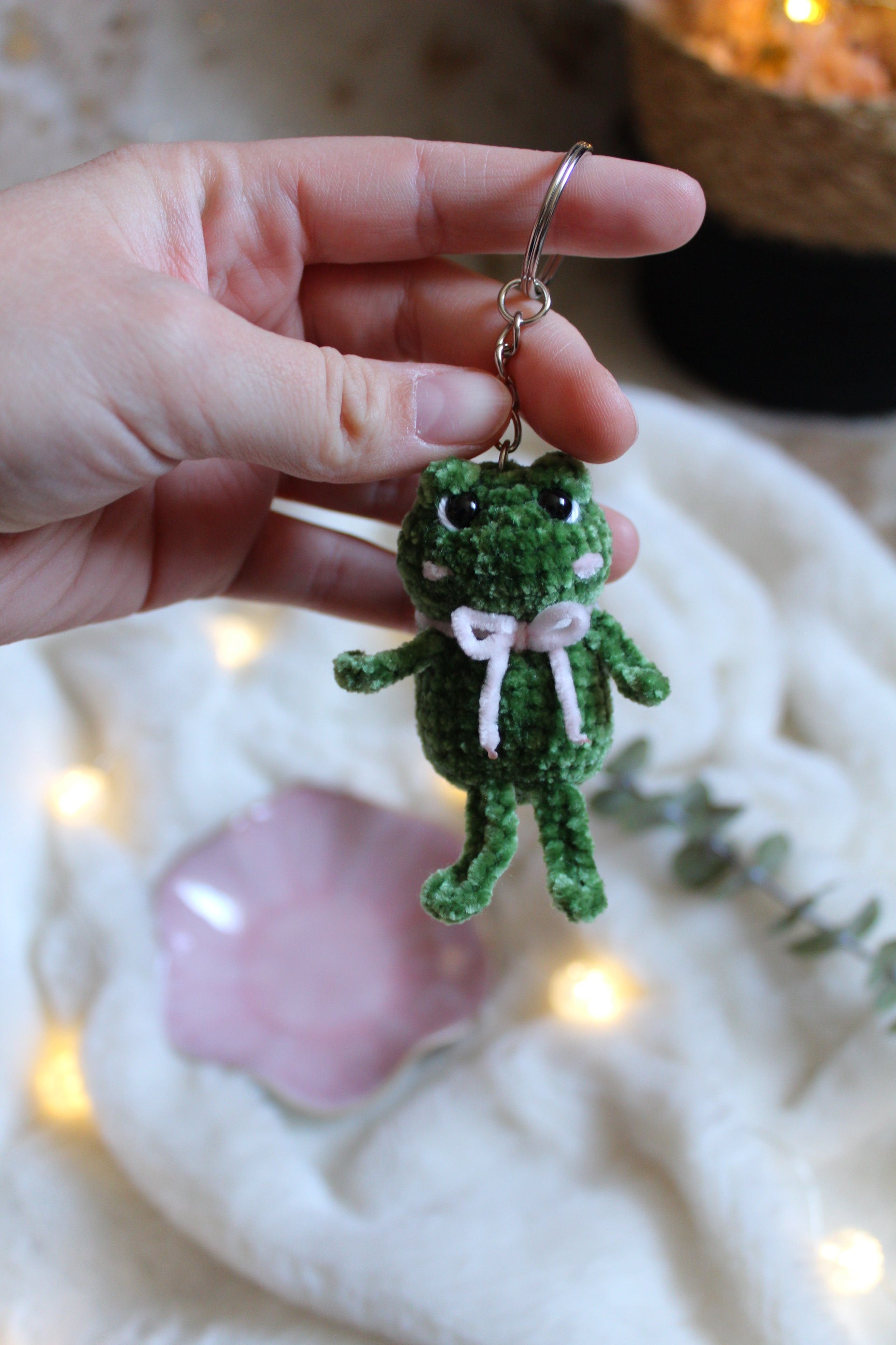 Schlüsselanhänger Frosch