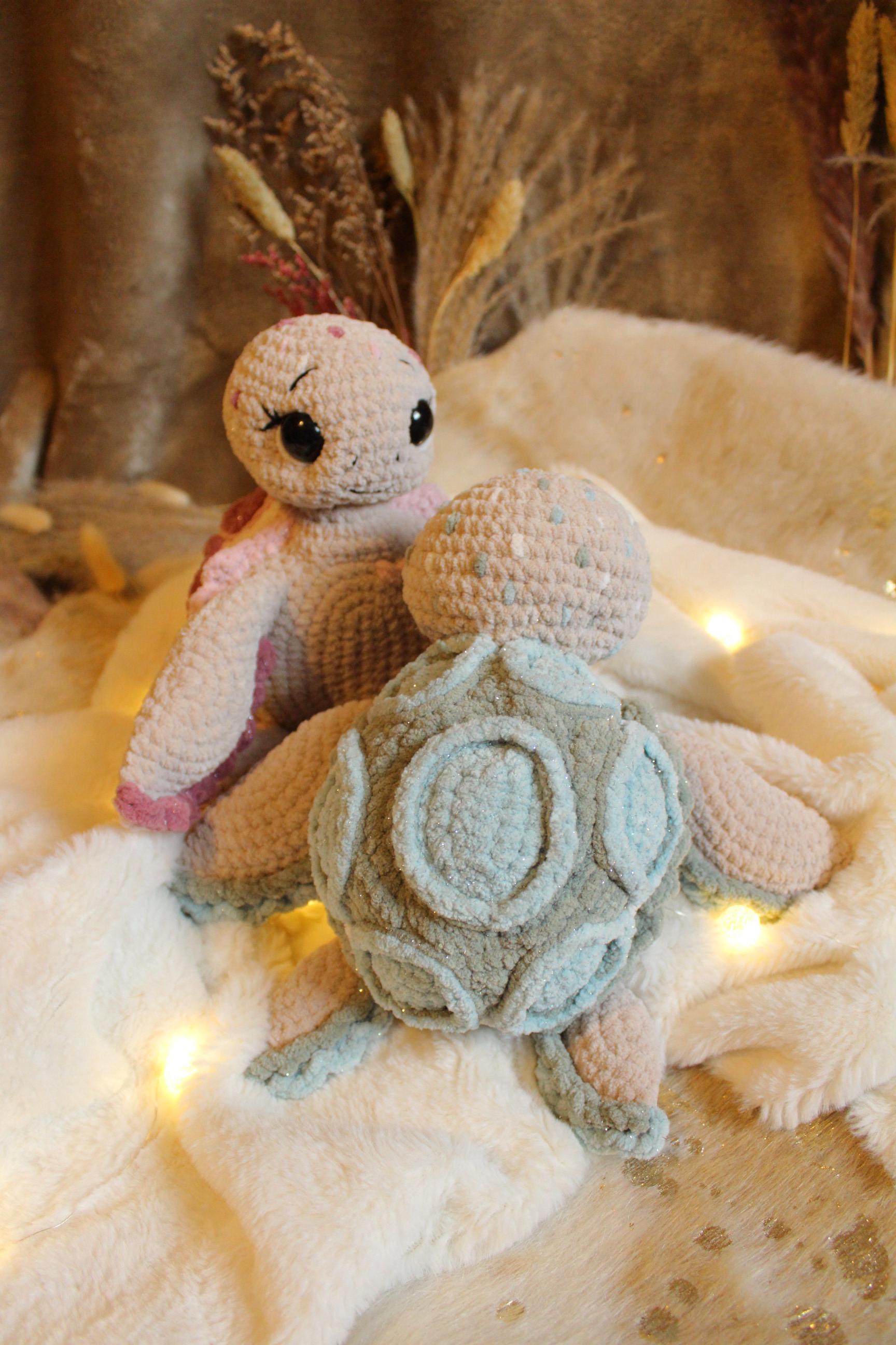 Häkelanleitung Schildkröte Kalea | Crochet pattern turtle Kalea
